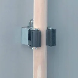 Wall Mount Mop Holder – No-Slide Grip for Home & Garage | GlimmerHome