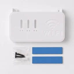 Wall Mount WiFi Router Holder – Space-Saving Cable Management Solution