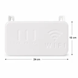 Wall Mount WiFi Router Holder – Space-Saving Cable Management Solution