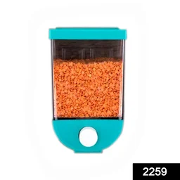 Wall Mounted Dry Food Dispenser 1100 ml – Space-Saving | Organivo