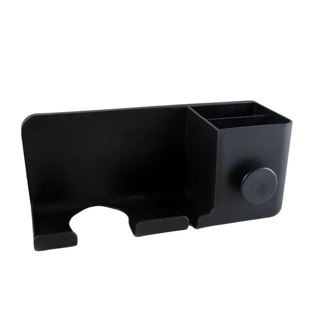 Wall Mounted Hair Dryer Holder – Space-Saving Organizer Shelf & Hook