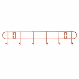 Wall Mounted Hook Rack – Space Saving & Stylish Rose Gold Finish