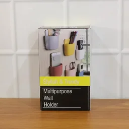 Wall Mounted Mobile Holder – 4 Pack Plastic Organizer | Gambit