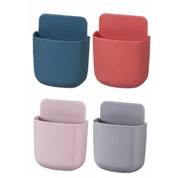 Wall Mounted Phone Holder – Charging Port | 4 Pcs | PHOBIA