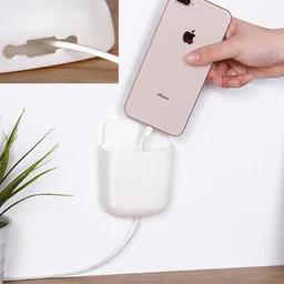 Wall Mounted Phone Holder – Charging & Remote Organizer | PHOBIA