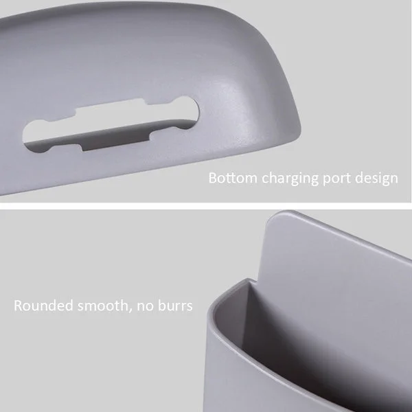 Wall Mounted Phone Holder – Charging & Remote Organizer | PHOBIA