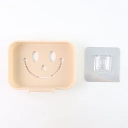 Wall Mounted Soap Dish Holder – Self Adhesive with Drainage