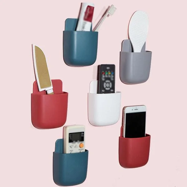 Wall Mounted Storage Box – Remote & Mobile Organizer | Organivo