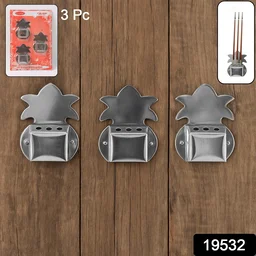 Wall-Mount Incense Stick Holders – Durable Metal Agarbatti Stand (3 Pc)
