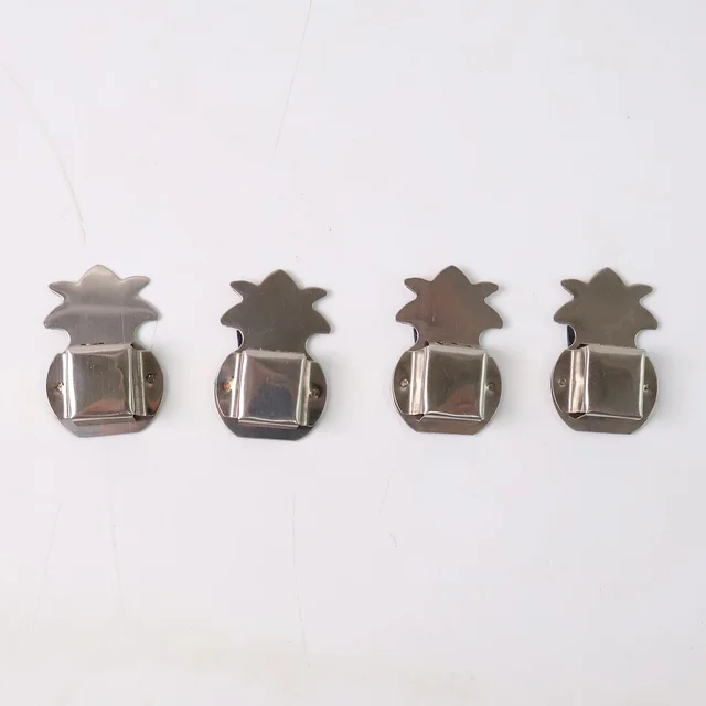 Wall-Mounted Agarbatti Holders – Set of 4 with Silver Finish