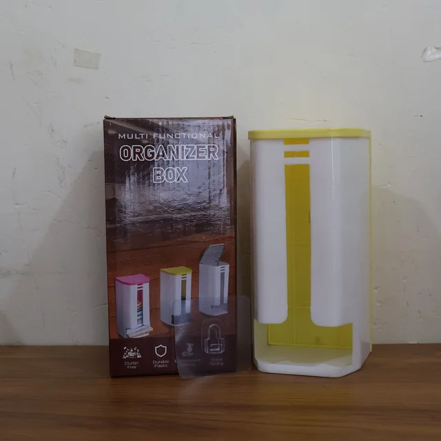 Wall-Mounted Bag Dispenser – Kitchen Plastic Bag Organizer Box