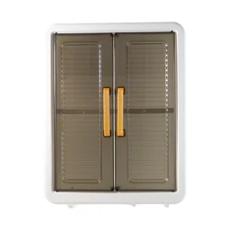 Wall-Mounted Kitchen Storage Cabinet – Spacious with Sliding Doors