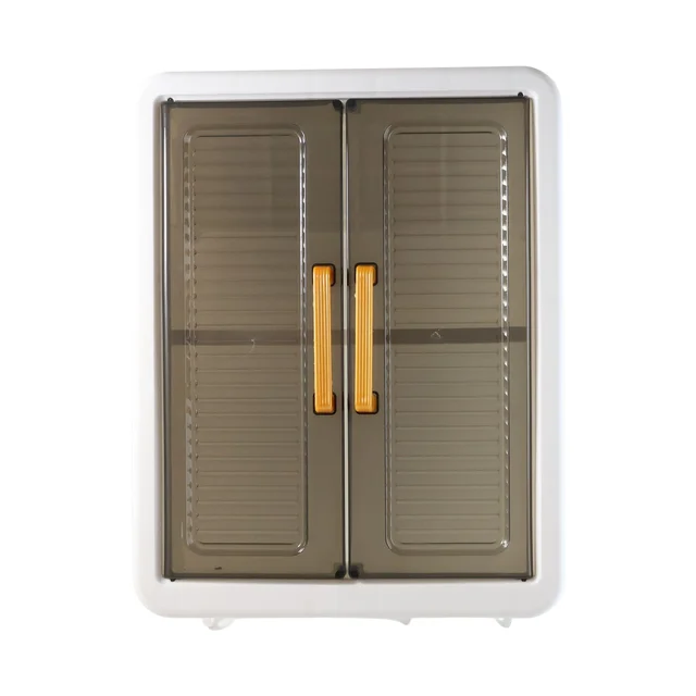 Wall-Mounted Kitchen Storage Cabinet – Spacious with Sliding Doors