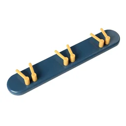 Wall-Mounted Toothbrush Holder – Plastic Bathroom Organizer | BrushedUp