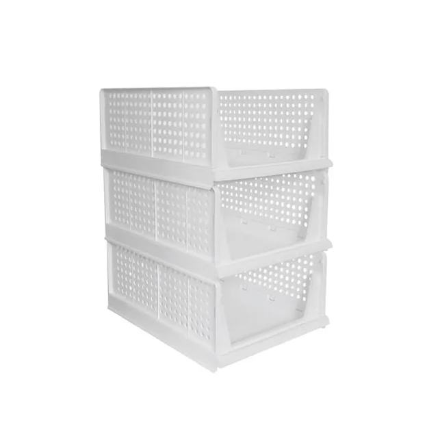 Wardrobe Clothes Organizer – 3-Layer Foldable Storage | Indo Glow