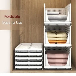 Wardrobe Clothes Organizer – 3-Layer Foldable Storage | Indo Glow