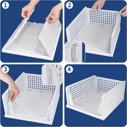 Wardrobe Clothes Organizer – 3-Layer Foldable Storage | Indo Glow