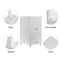 Wardrobe Storage Drawers – 2-Layer Plastic Organizer | Velvet Organizers