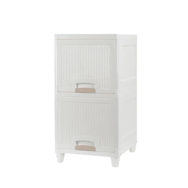 Wardrobe Storage Drawers – 2-Layer Plastic Organizer | Velvet Organizers