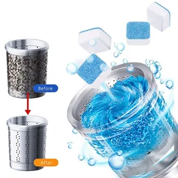 Washing Machine Cleaner Tablets – Lavender, Effervescent Stain Remover | Velvet Wipe