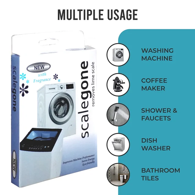 Washing Machine Descaler Powder – Tub Cleaner & Limescale Remover | Storenzo