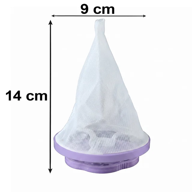 Washing Machine Floating Hair Catcher Filter Mesh Bag for Laundry (1 Pc)