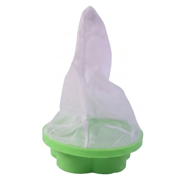 Washing Machine Floating Hair Lint Catcher – Reusable Mesh Flower Filter
