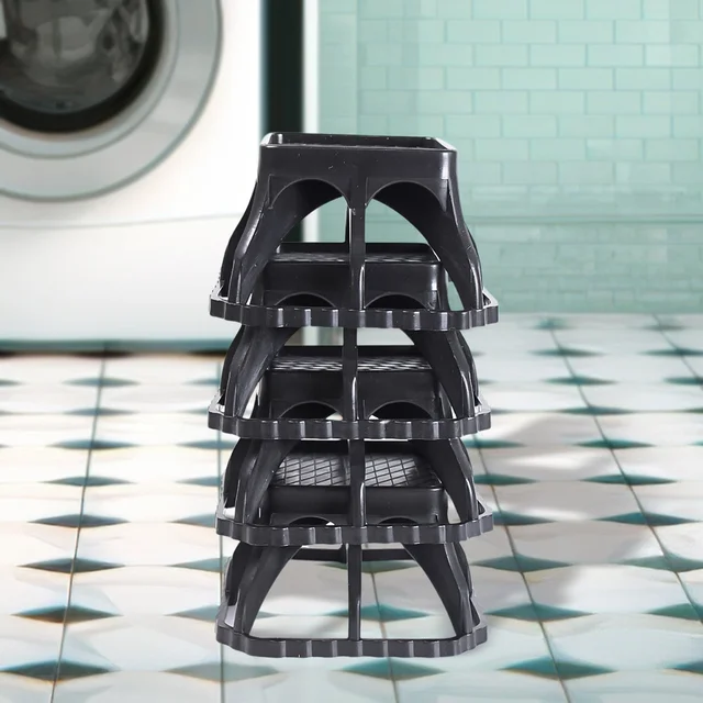 Washing Machine Stand – Durable Plastic 4 Pcs Set | Indo Glow