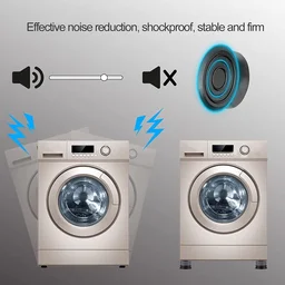 Washing Machine Support Pad – Adjustable Anti-Vibration Set |