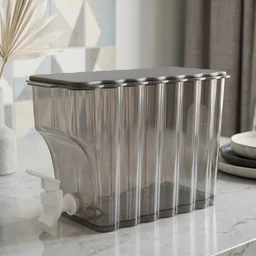 Water Jug with Tap Dispenser – 3.6 Litre Compact Plastic Design