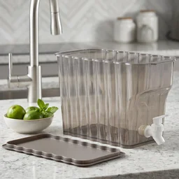 Water Jug with Tap Dispenser – 3.6 Litre Compact Plastic Design