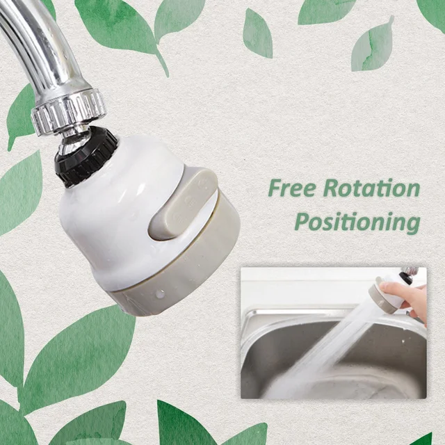 Water Saving Faucet Nozzle – 3 Mode Splash-Proof | Mist & Relax