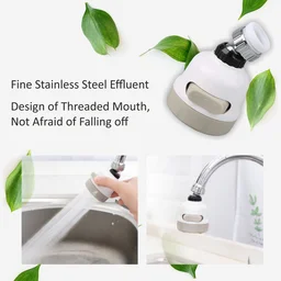 Water Saving Faucet Nozzle – 3 Mode Splash-Proof | Mist & Relax