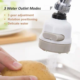 Water Saving Faucet Nozzle – 3 Mode Splash-Proof | Mist & Relax
