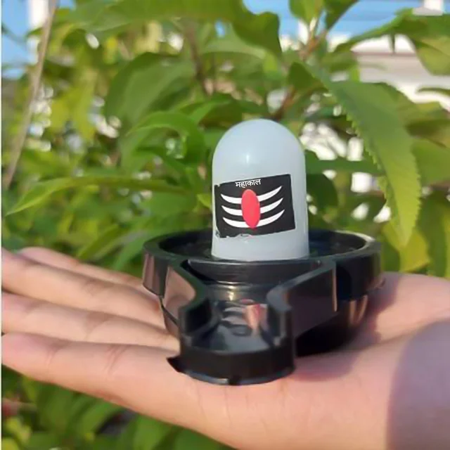 Water Sensor LED Shivling – Divine Pooja Idol | Indo Glow