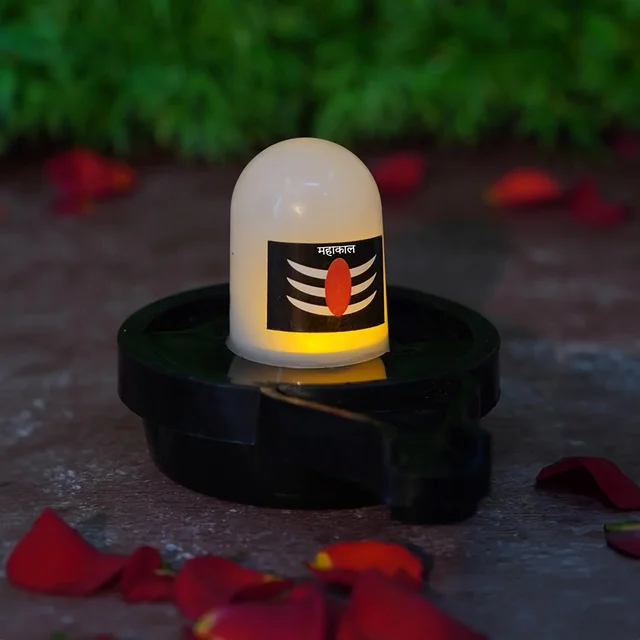 Water Sensor LED Shivling – Divine Pooja Idol | Indo Glow