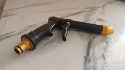 Water Spray Gun – Brass Multi-Mode Nozzle | Velvet Wheels