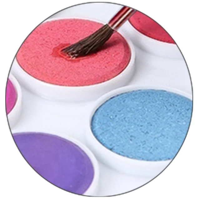 Watercolor Kit – 12 Shades & Paint Brush Set | Colorful Creations