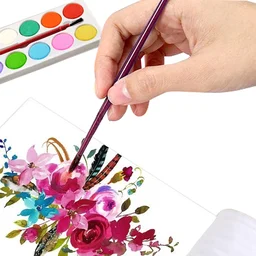 Watercolor Kit – 12 Shades & Paint Brush Set | Colorful Creations