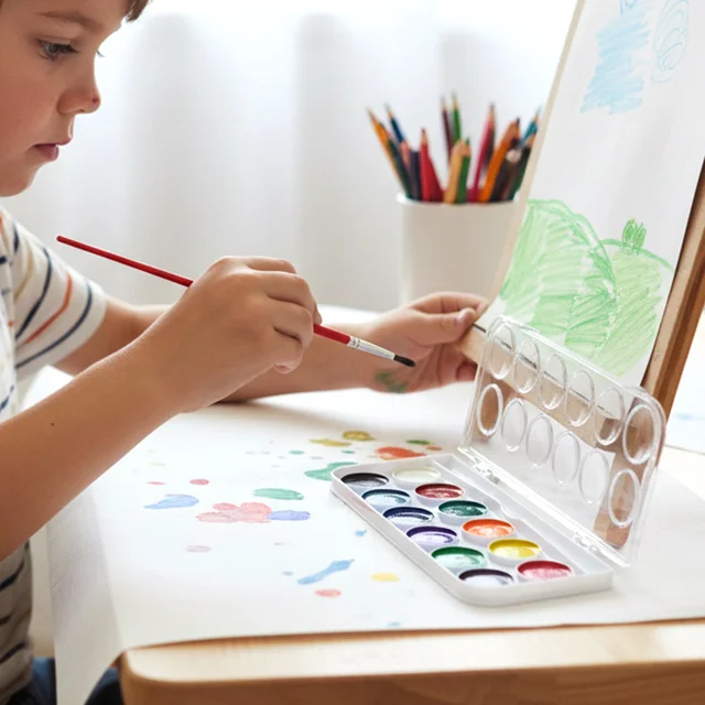 Watercolour Paint Set for Kids – Vibrant Colors & Portable Design