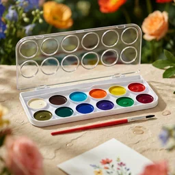 Watercolour Paint Set for Kids – Vibrant Colors & Portable Design
