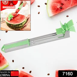 Watermelon Cutter – Stainless Steel Windmill Slicer for Cubes | Quickslice