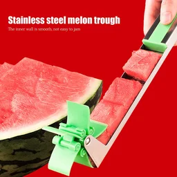 Watermelon Cutter – Stainless Steel Windmill Slicer for Cubes | Quickslice