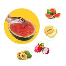 Watermelon Slicer – Stainless Steel Melon Corer & Knife | Quickslice