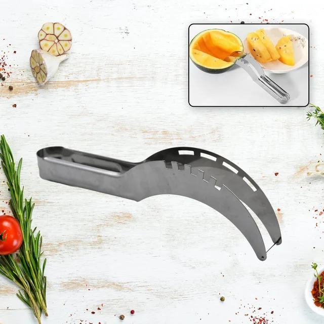 Watermelon Slicer – Stainless Steel Melon Corer & Knife | Quickslice