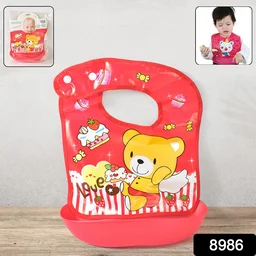 Waterproof Baby Bib – Soft, Reusable & BPA-Free Protection