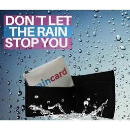 Waterproof Emergency Raincoat Card – Compact & Easy Carry