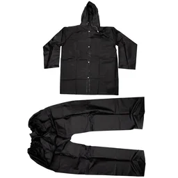 Waterproof EVA Rain Coat Set – Hooded Jacket & Pant for Monsoon