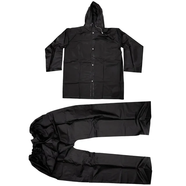Waterproof EVA Rain Coat Set – Hooded Jacket & Pant for Monsoon