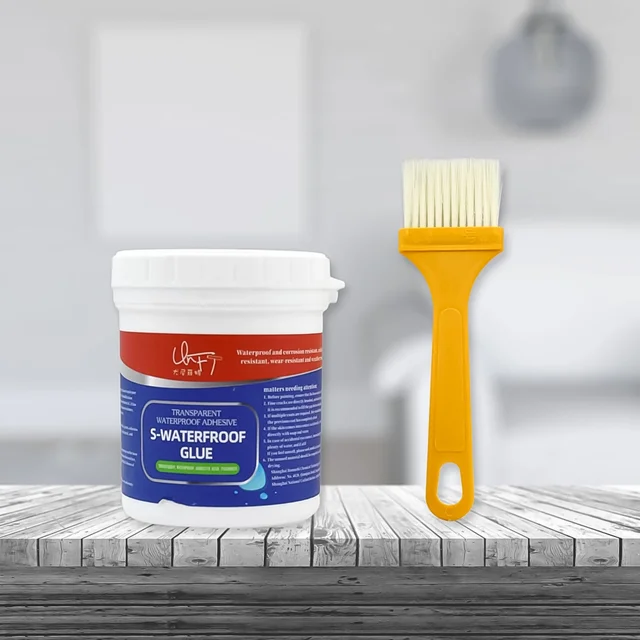 Waterproof Glue – Transparent 300g with Brush | Bathora